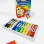 ⁦الوان شمعية 12 لون داكنة⁩ - الصورة ⁦2⁩