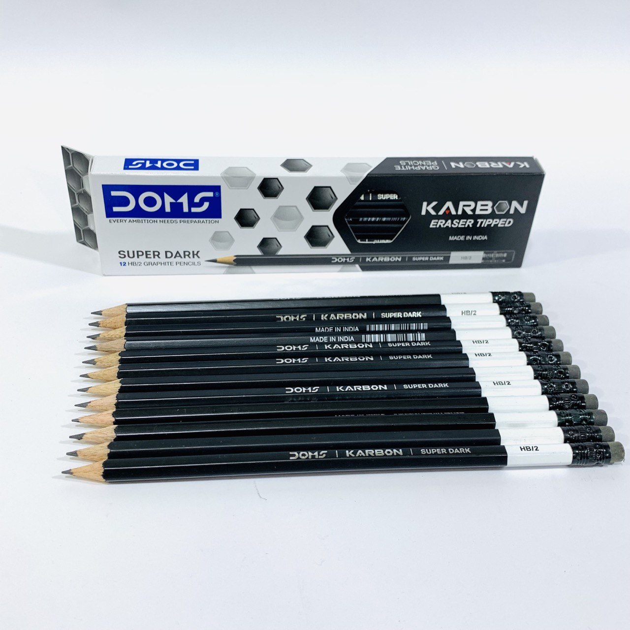 photo_1_2023-12-12_13-45-35 اقلام رصاص دومز داكنة KARBON HB2 - الصورة 1