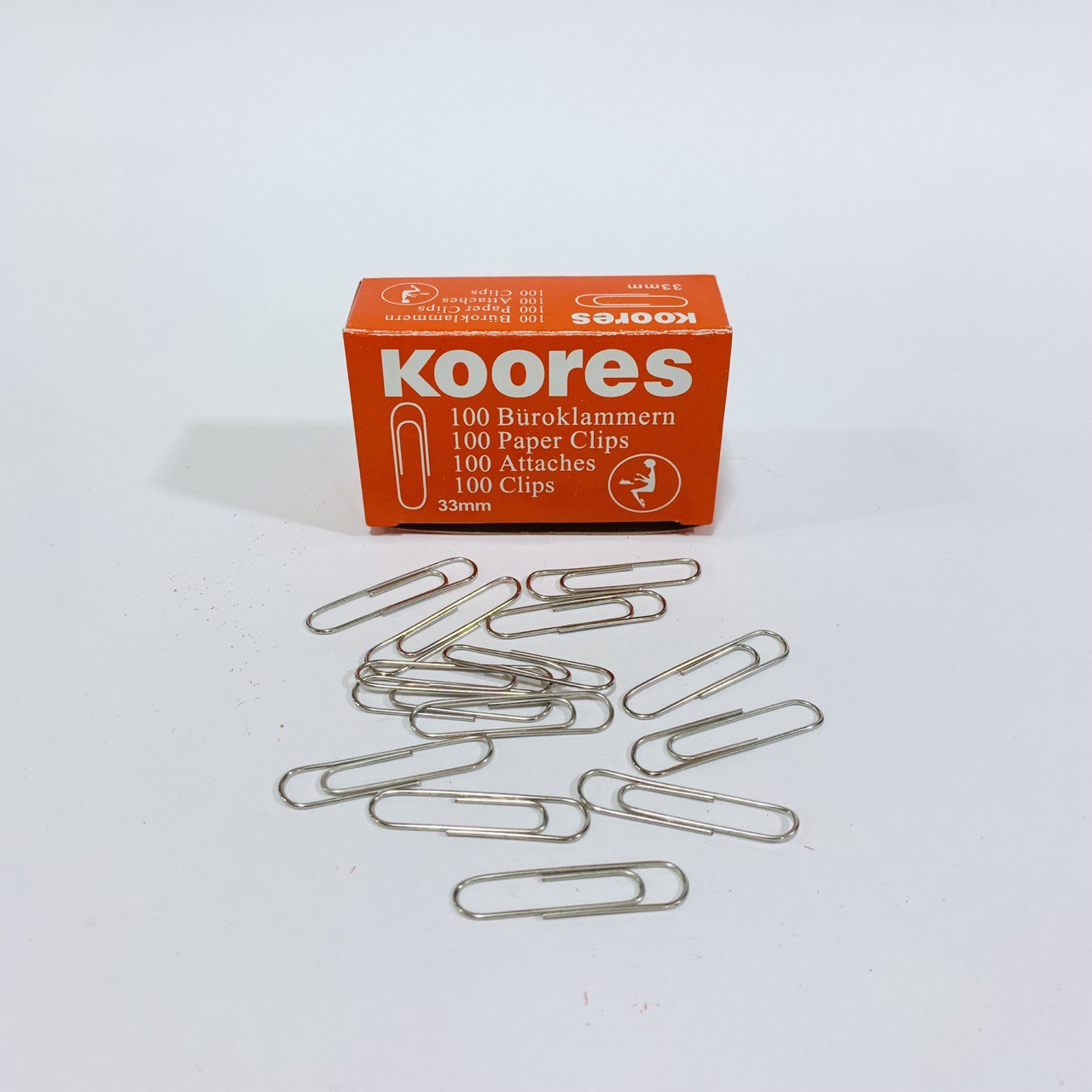 photo_1_2023-12-15_19-07-03 مشبك ورق 3.3 سانتي عبوة 100 مشبك - الصورة 1