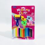 صلصال تشكيل مع ادوات 12 لون Qiaoyi