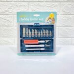 طقم سكاكين للحرف اليدوية والأشغال 13 قطعه