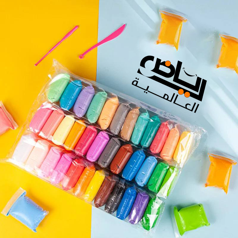 photo_1_2023-12-31_17-26-43 صلصال اسفنجي 36 لون ماجلان 1113 سهل التشكيل - الصورة 1