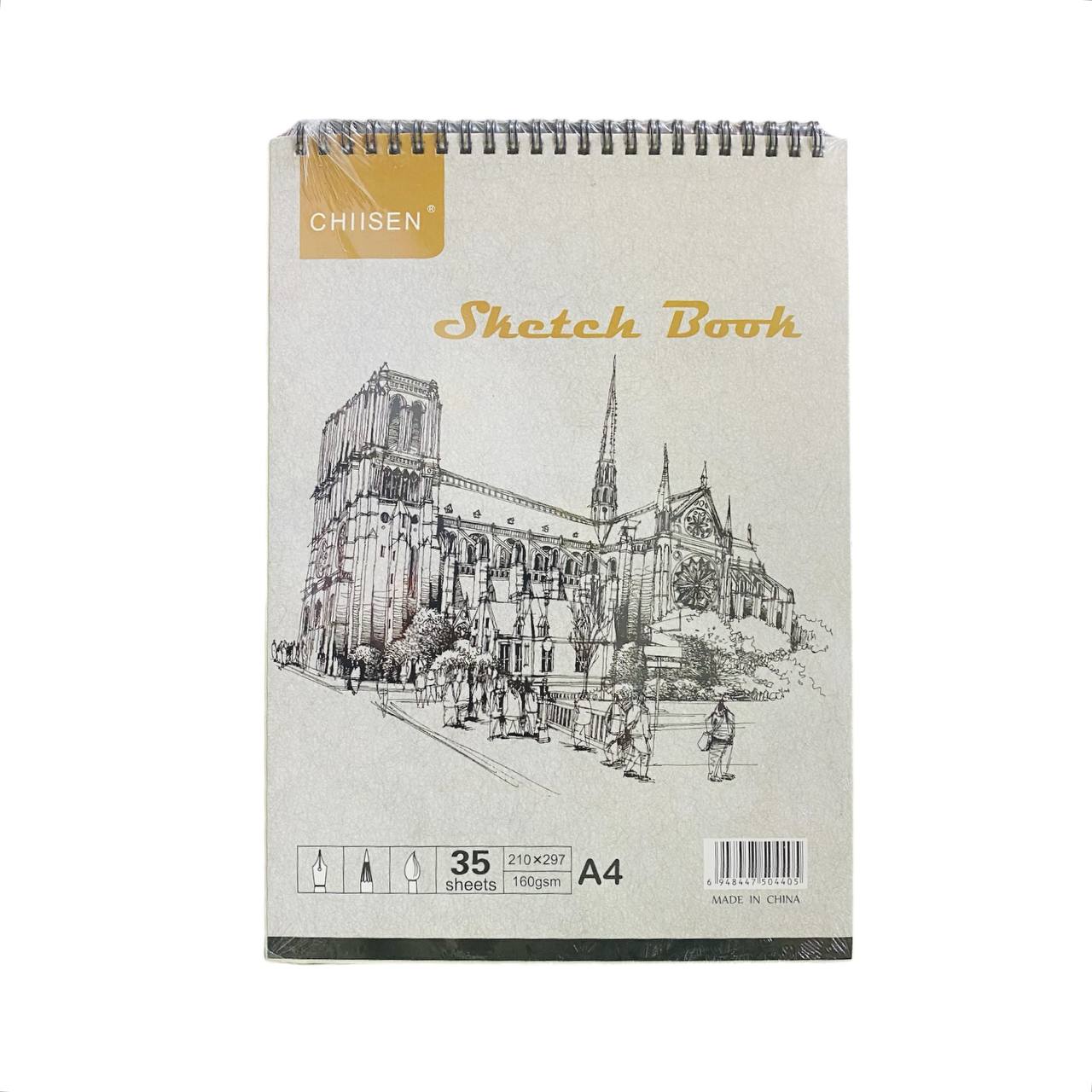 photo_1_2025-01-18_18-54-02 كراسة رسم سكتش بوك 160 جرام 35 ورقة A4 - الصورة 1