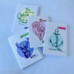 مذكرة عربي جامعية حلزوني 100 ورقة