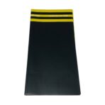 ⁦دستة غلاف هدايا و باقات وجهين أسود / دمي بورغندي 20 قطعه ، خلفية ذهبي⁩ - الصورة ⁦2⁩