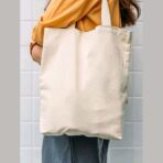 ⁦حقيبة توت باق مقاس 39*35 سم خامه غليظة⁩ - الصورة ⁦3⁩