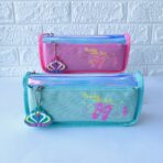 مقلمة أدوات بناتية 2 جيب  تاج 68075