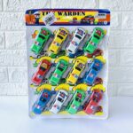 طقم 12 سيارة هدية على كرت 888