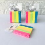 ورق ملاحظات شريط ملون لاصق 5 الوان 100 ورقة CN5
