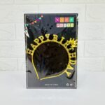 قوس ذهبي عيد ميلاد سعيد للأطفال