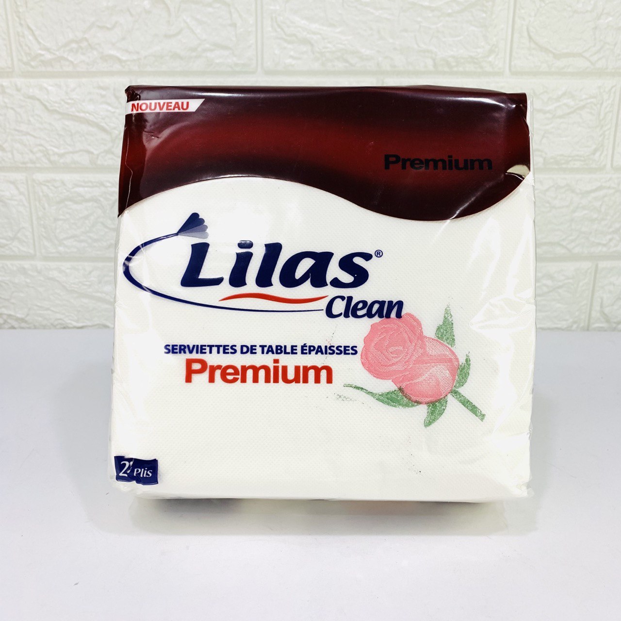 photo_1_2024-01-10_14-30-53 مناديل مائدة ليلاس 40*40 عدد 45 منديل للمناسبات والافراح - الصورة 1