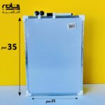 سبورة بيضاء وجهين مع خطاط ومغناطيس للأطفال مقاس 25*35 سم