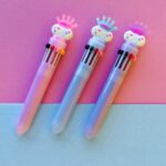 قلم حبر زينة هدية تاج 10 ألوان LOVELY