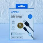 خيط شحن ايفون أصلي انكر عالي السرعه طول 1.8 متر