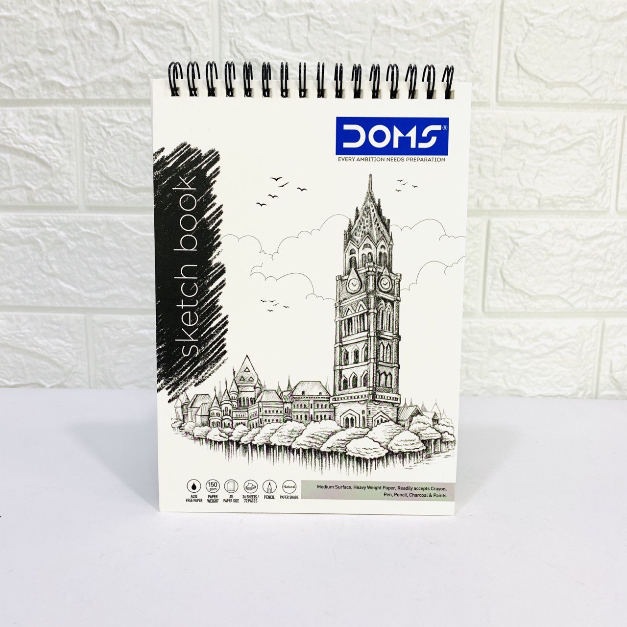 photo_2024-01-08_20-05-47 كراسة رسم ورق مقوى 36 ورقة حجم A5 - الصورة 1