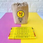 ⁦طقم خطاطات ماركر راسين تصميم ورسم  30 /  48  لون⁩ - الصورة ⁦2⁩