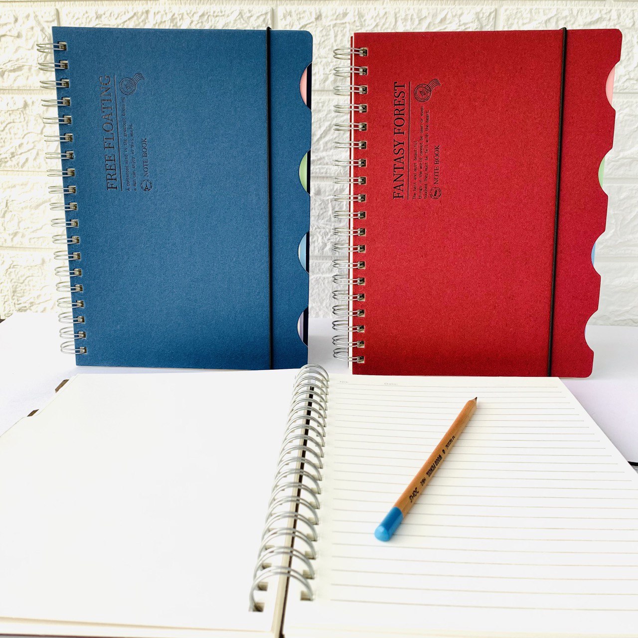 photo_2_2024-01-07_20-04-31 مذكرة جامعة تسطير عربي راقية 120 ورقة مع ستيك - الصورة 1