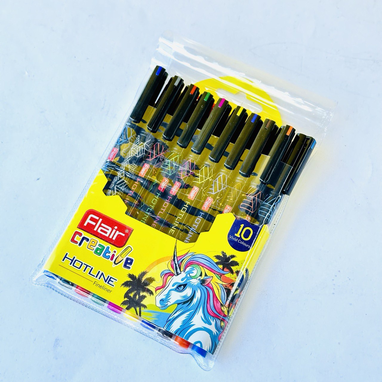 photo_2_2024-01-13_16-41-00 اقلام تحبير 10 ألوان هندي Flair - الصورة 1