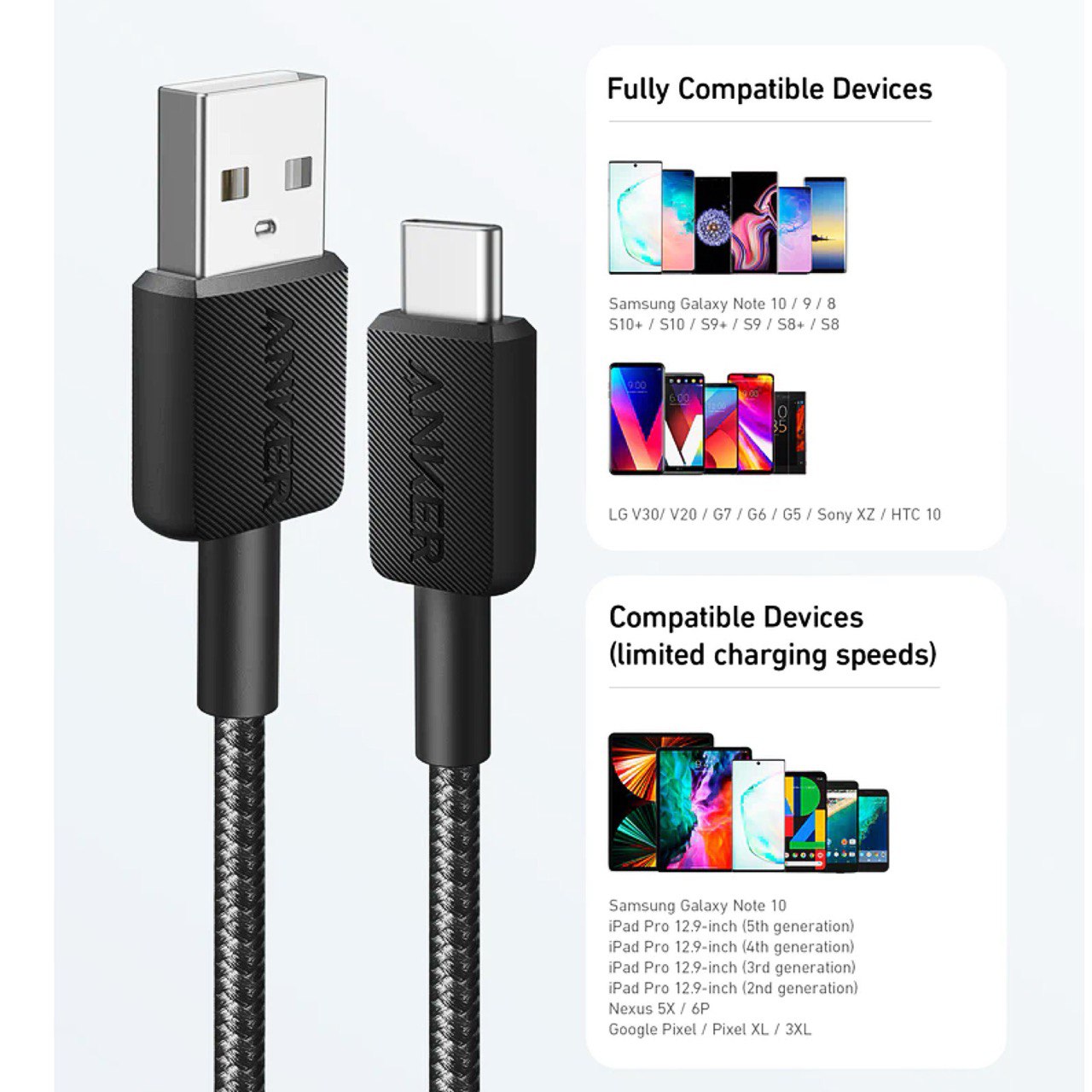 photo_3_2024-01-30_20-46-29 خيط شحن عريض تايب سي انكر اصلي - الصورة 1