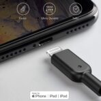 ⁦خيط شحن ايفون أصلي انكر عالي السرعه طول 1.8 متر⁩ - الصورة ⁦3⁩