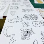 ⁦رول التلوين للأطفال في المنزل والروضات والتأهيل 3 متر مطبعة رياض⁩ - الصورة ⁦6⁩