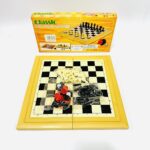 لعبة شطرنج وداما وطاولة 3 ف 1