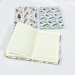 دفتر مفكرة ملاحظات ريشة متوسط مقاس 14*11 سم