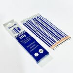 اقلام رصاص اتش بي HB مع محاية فنون علبة 12 قلم