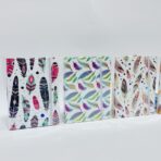 ⁦دفتر مفكرة ملاحظات ريشة متوسط مقاس 14*11 سم⁩ - الصورة ⁦3⁩