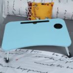 ⁦طاولة دراسة خشبية قابلة للطي يمكن حملها للكتابة الصحيحة للاطفال⁩ - الصورة ⁦7⁩