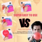 ⁦جهاز نفخ البالونات الكهربائي للمناسبات 2 مداخل نفخ سريع⁩ - الصورة ⁦3⁩