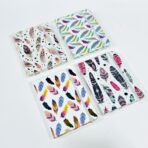 ⁦دفتر مفكرة ملاحظات ريشة متوسط مقاس 14*11 سم⁩ - الصورة ⁦2⁩