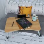 ⁦طاولة دراسة خشبية قابلة للطي يمكن حملها للكتابة الصحيحة للاطفال⁩ - الصورة ⁦3⁩