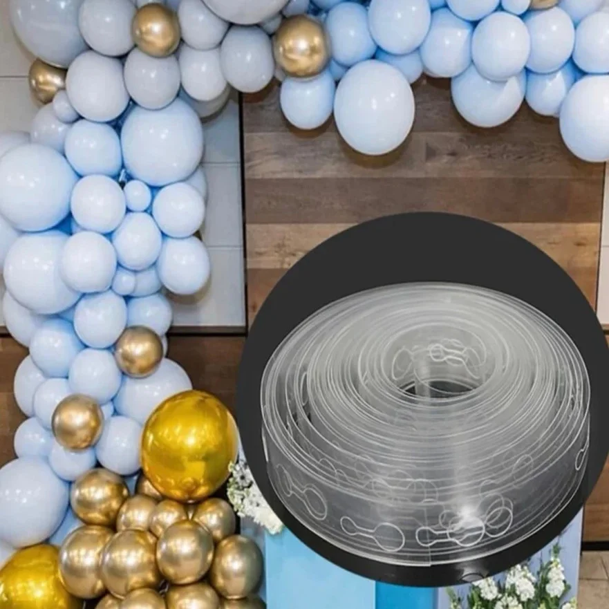 IMG_5163 شريط ربط البالونات للحفلات وأعياد الميلاد 5 متر - الصورة 1