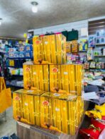 ⁦سرب نجمة وهلال في علبة مع وصلة لزيادة ترزينة ديكور منزل و رمضان⁩ - الصورة ⁦3⁩