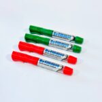 خطاط سبورة راس دائري احمر & أخضر