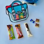 ⁦شنطة توزيعات خلوط للأطفال للحفلات والأعياد عبوة 12 شنطة⁩ - الصورة ⁦2⁩