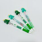 قلم حبر ديناصور لطيف 3 ألوان هدية 0.7 مم