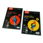 ورق جلوسي لماع وجه واحد & وجهين  220 جرام جوجو عبوة 20 ورقة