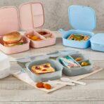 ⁦لانش بوكس حافظة طعام 4 أجزاء للصغار والكبار⁩ - الصورة ⁦9⁩