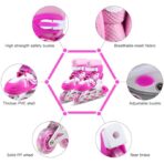 ⁦حذاء تزلج باتيناج عجلات مضيئة مقاس من 35 إلى 42⁩ - الصورة ⁦6⁩