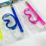 ⁦نظارات بحر للسباحة للصغار رؤية 180 درجة مع طوبو تنفس⁩ - الصورة ⁦2⁩