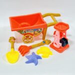 لعبة برويطة شاطئ بحر مع 6 العاب للأطفال