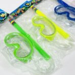 ⁦نظارات بحر للسباحة للصغار رؤية 180 درجة مع طوبو تنفس⁩ - الصورة ⁦3⁩