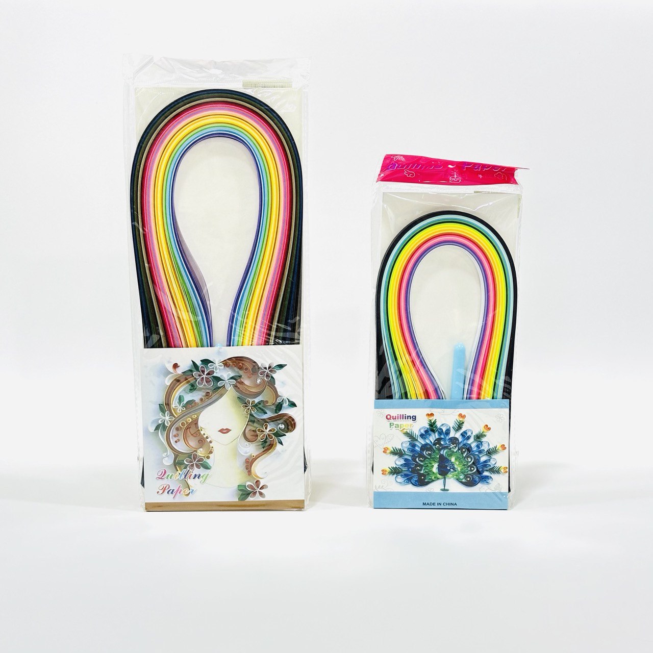 photo_5951764429970456284_y ورق الكولينج فن لف الورق الملون بحجمين - الصورة 1