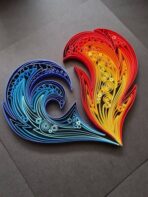 ⁦ورق الكولينج فن لف الورق الملون بحجمين⁩ - الصورة ⁦7⁩