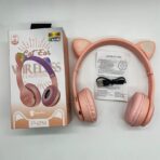 ⁦سماعة رأس بلوتوت شكل ارنب P47 مع اضاءة LED⁩ - الصورة ⁦3⁩