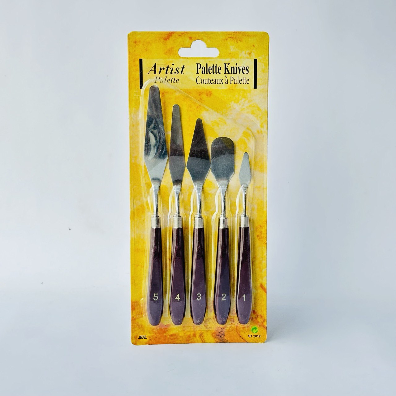 photo_1_2024-06-20_16-40-54 مجموعة سكاكين الباليت حديد لمزج وتخليط الألوان 5 قطع - الصورة 1