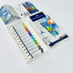 الوان اكريليك من Faber-Castell الأصلية 12 لون  عبوة 20 مل