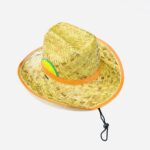 قبعة سعف للحماية من اشعة الشمس للشاطئ والتنزه , طاقية بحر